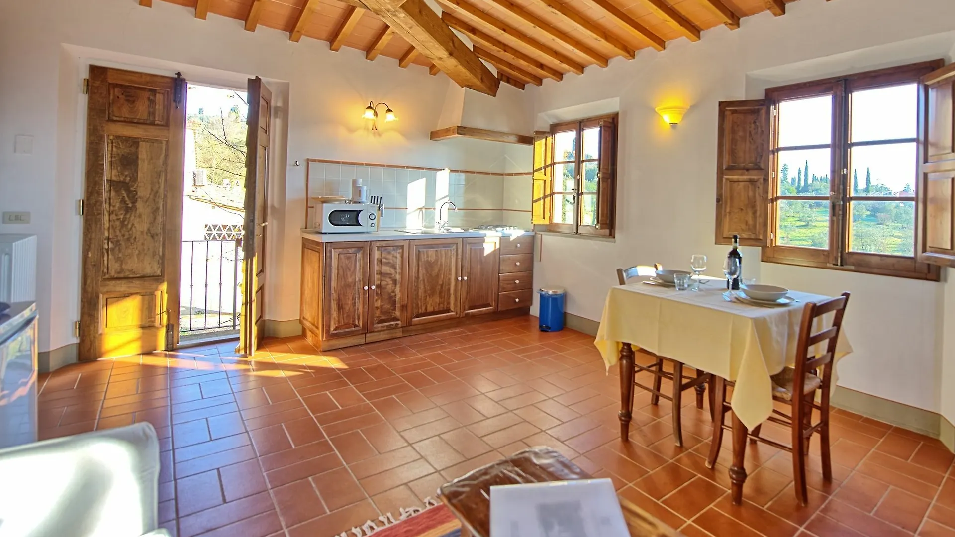 Le Fonti Konuk evi Grassina İtalya